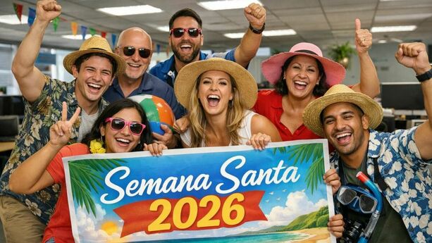 ¿Quiénes tienen cuatro días de descanso en Semana Santa 2026? Foto: Sora IA