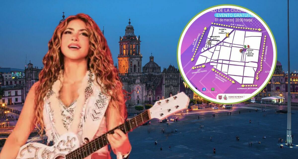 Estas son las opciones para poder llegar al concierto de Shakira fácil y sin contratiempos. (FOTO): Especial.