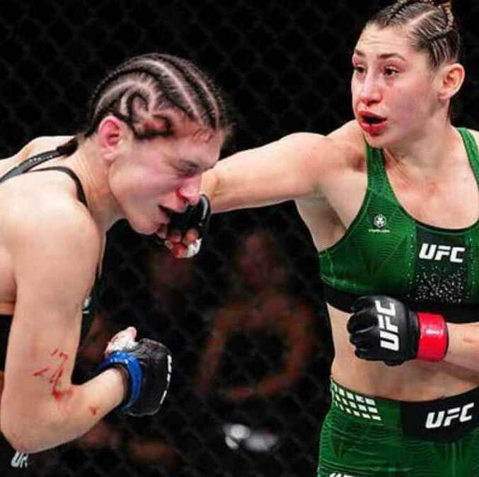 Regina Tarin le regaló un gran espectáculo a su gente (UFC)
