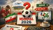Irán podría no ir al Mundial 2026 (Mediotiempo IA)