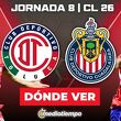 Rivalidad Toluca vs. Chivas Jornada 8 Clausura 2026