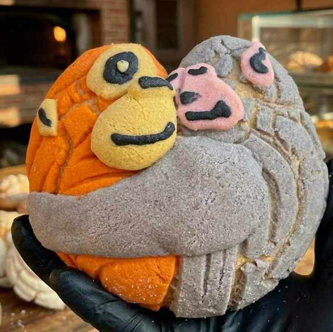 Un abrazo que se puede comer: así luce el pan artesanal inspirado en Punch (mediotiempo IA)