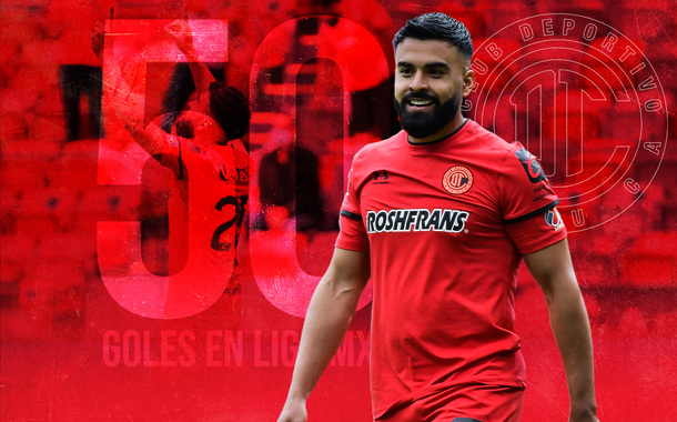 Alexis Canelo llegó a 50 goles en Liga MX (Imago7)