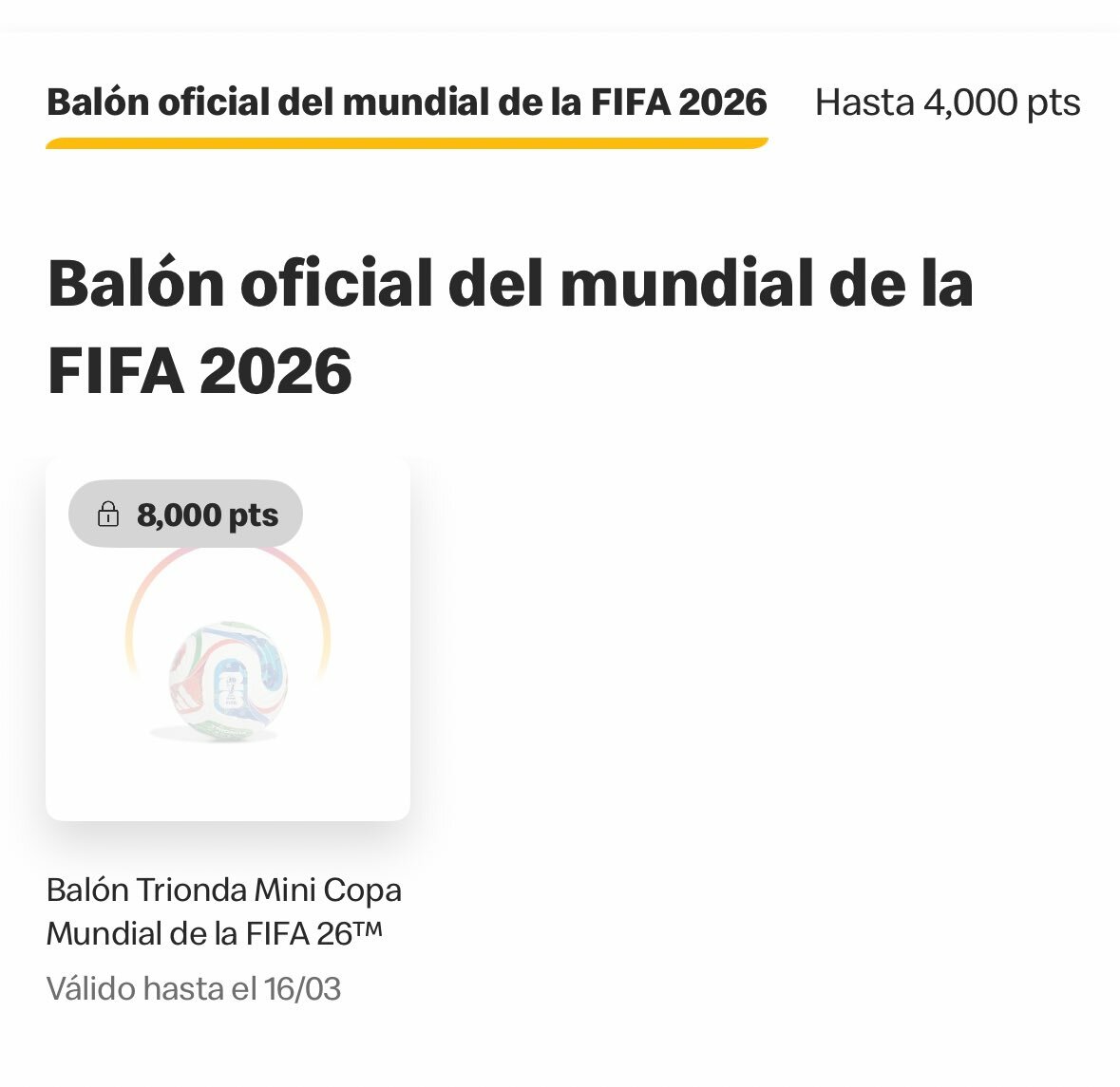 Para conseguir el balón Trionda de McDonald's necesitarás 8 mil puntos. Foto: Captura de pantalla