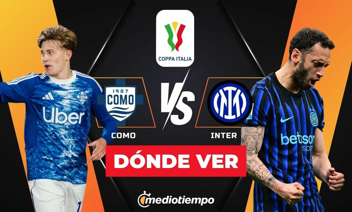 Consulta la previa de Como 1907 vs. Inter de Milan para ver EN VIVO Semifinal Coppa Italia 2026.