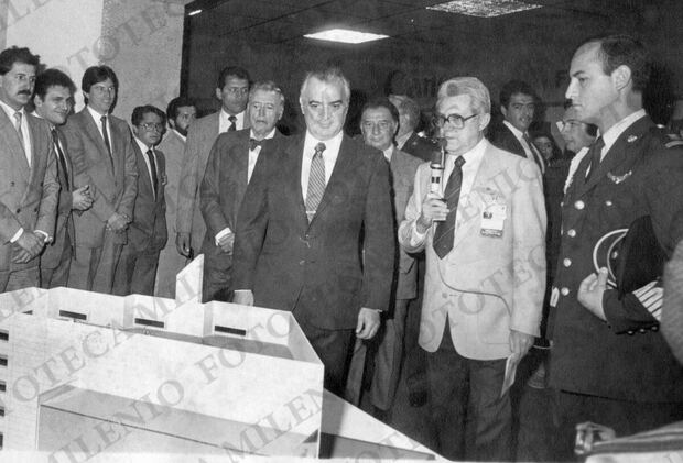 En el momento de la inauguración del Centro Internacional de Prensa. (Foto: Archivo Milenio)