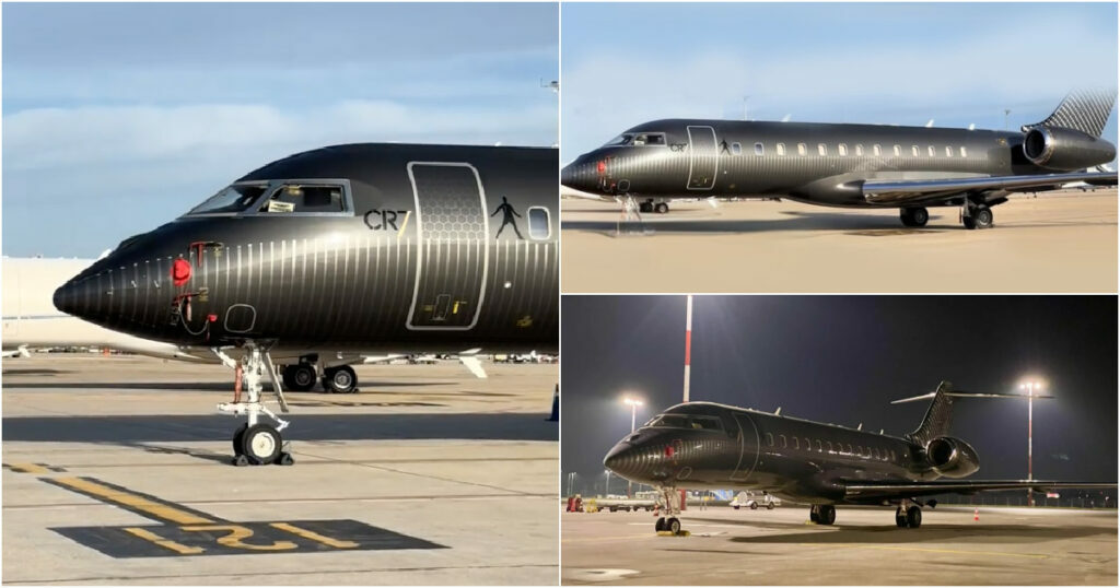 El nuevo jet privado de Cristiano Ronaldo alcanza una velocidad de 900 km/h. Foto: aeroaffaires