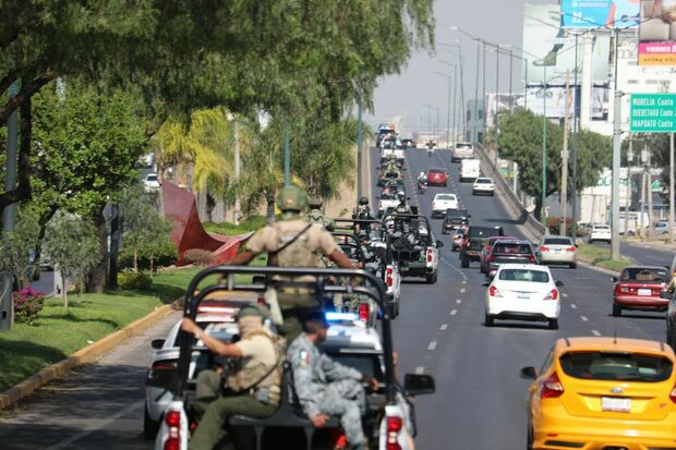 La Copa del Mundo está en León y la resguarda un fuerte dispositivo de seguridad (Fotografía: Francisco Vela)