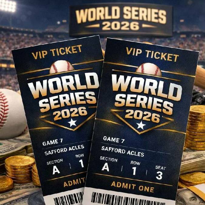 Los boletos más caro de la Serie Mundial 2026 / Sora