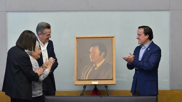 Rafael del Castillo recibe homenaje por parte de la FMF (Cortesía)