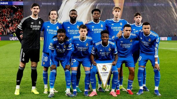 El Real Madrid llegará con varias ausencias al partido de Playoff contra Benfica| Foto: X: @realmadrid