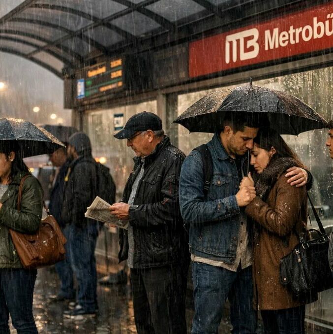 Nuevo frente frío impactará México: lluvias fuertes y viento | Foto: IA