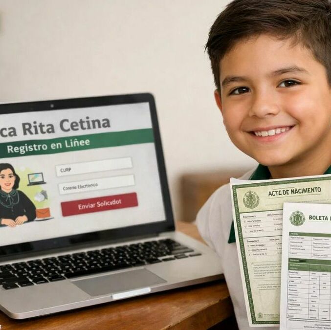 GUÍA paso a paso: ¿cómo digitalizar documentos para el registro de la Beca Rita Cetina? (Sora IA).