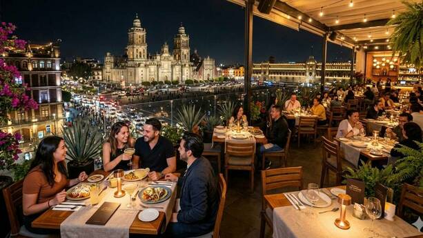 Restaurante se hace viral por hacer cargo por vista turística (Gemini)