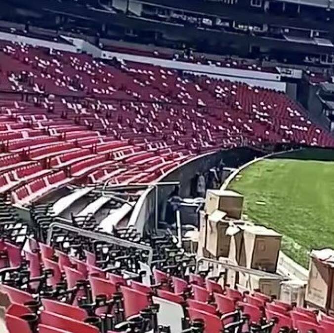 Avanzan trabajos en nueva zona premium del Estadio Azteca / Estadios de México