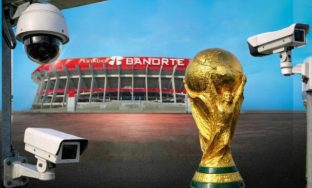 CDMX refuerza seguridad rumbo al Mundial 2026 con más de 113 mil cámaras del C5 | Foto: IA