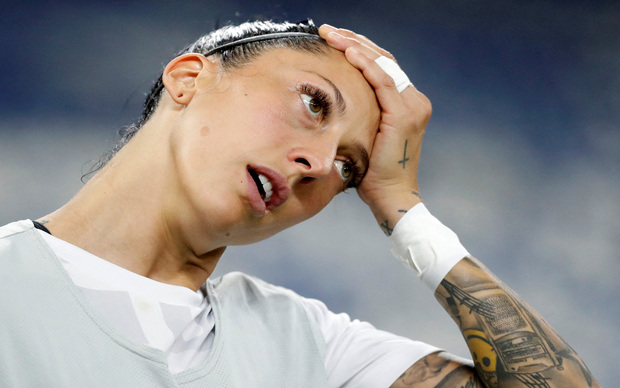 Jenni Hermoso, jugadora de Pachuca Femenil. (Reuters)