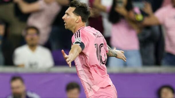 Lionel Messi festejó sus goles ante Orlando. (Foto: Reuters)
