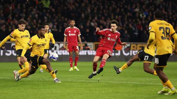 Liverpool deja fuera a Wolves de la FA Cup (Reuters)