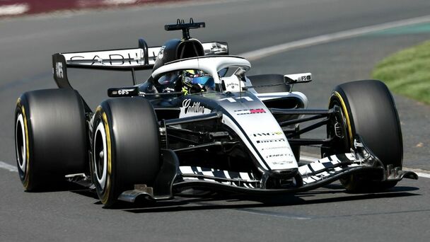 Sergio Pérez volvió a rodar en la F1, ahora con Cadillac (Reuters)