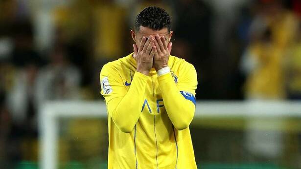 Cristiano Ronaldo sale lesionado / Al-Nassr