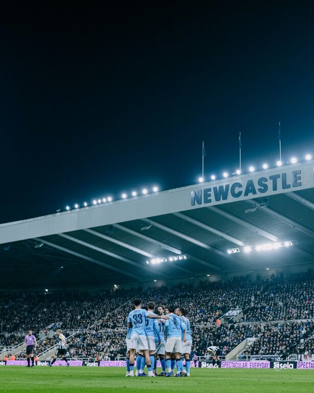 Manchester City ganó en St James' Park (Fotografía: X Manchester City)