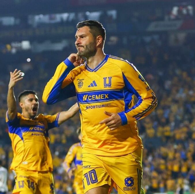 André-Pierre Gignac hizo un gol histórico en el Clásico Regio (Fotografía: Imago 7)