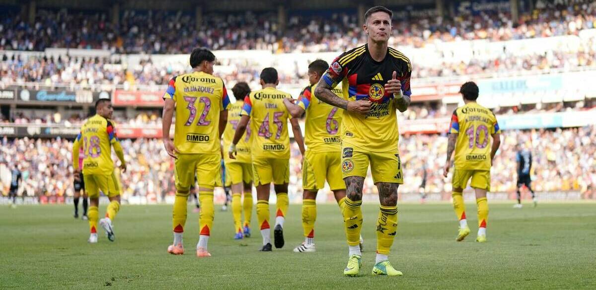 Brian Rodríguez se lució con el primer gol del América (Imago7)