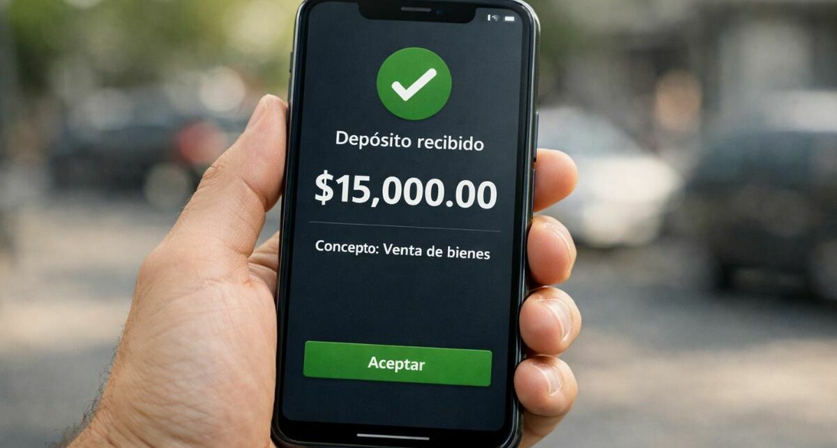 Depósitos en efectivo que puede revisar el SAT en 2026. Foto: Sora IA