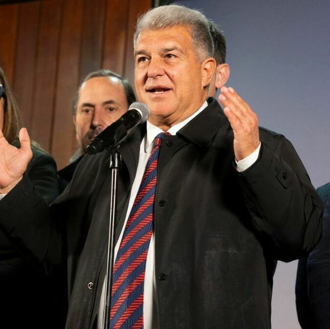 Laporta quiere seguir como presidente del Barcelona. (Foto: EFE)