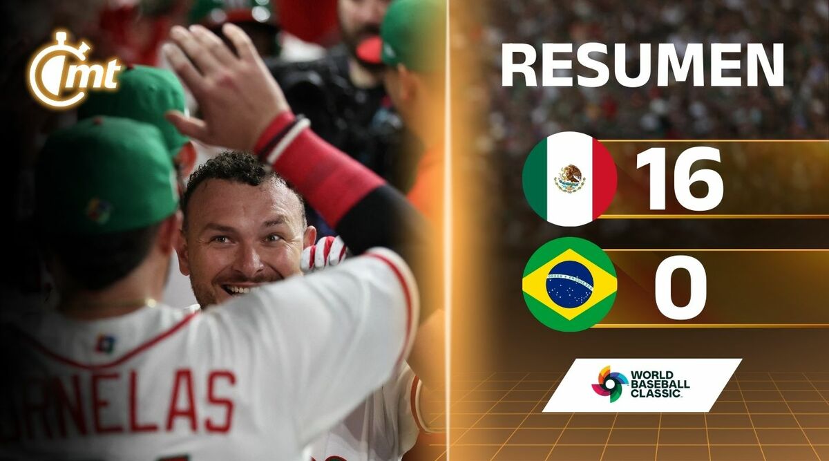 RESUMEN: México DESTROZA a Brasil (16-0) | Clásico Mundial de Béisbol 2026