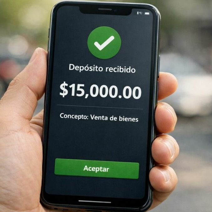 Depósitos en efectivo que puede revisar el SAT en 2026. Foto: Sora IA