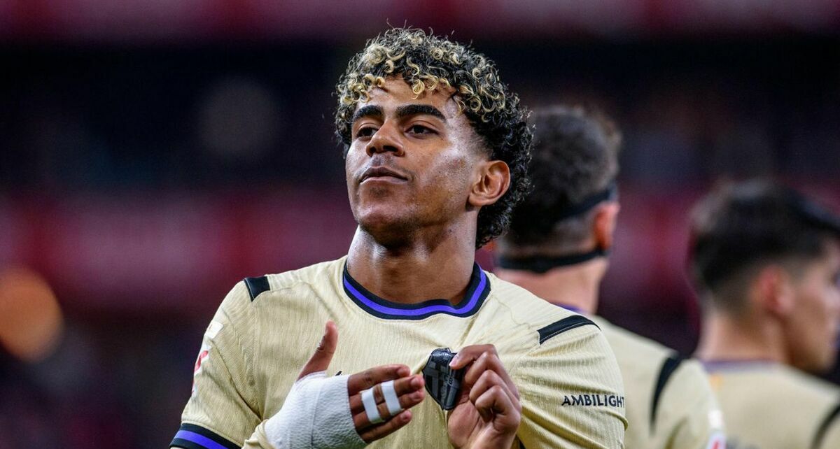 Lamine rompe récord con su gol ante Athletic de Bilbao| Foto: EFE