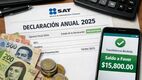 Así puedes saber si tendrás saldo a favor en la Declaración Anual 2025 | FOTO: IA