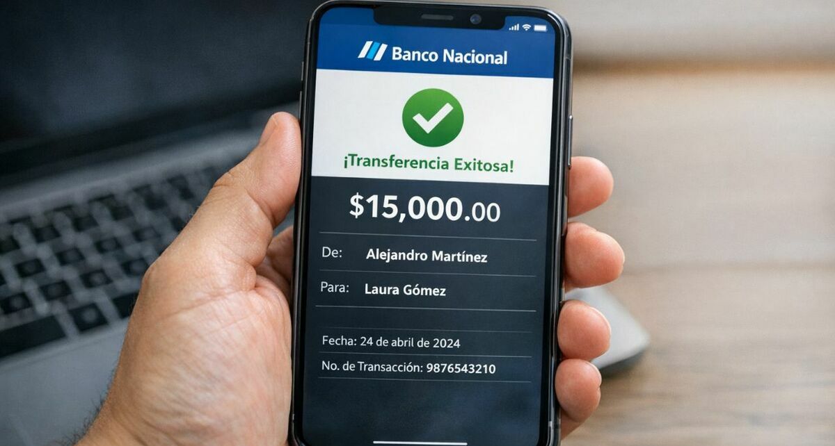 SAT: cuánto dinero puedes recibir en una transferencia bancaria para no declarar impuestos. Foto: Sora IA
