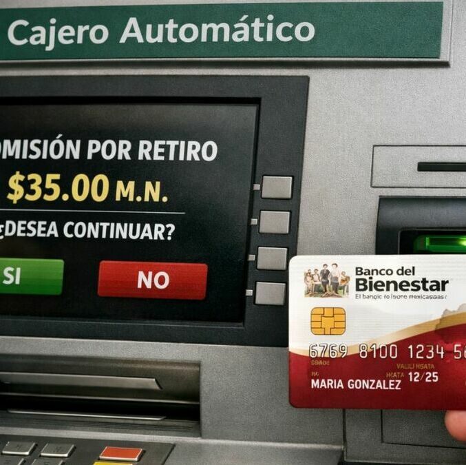 Tarjeta del Bienestar: lugares donde pueden cobrar comisión al usarla. Foto: Sora IA