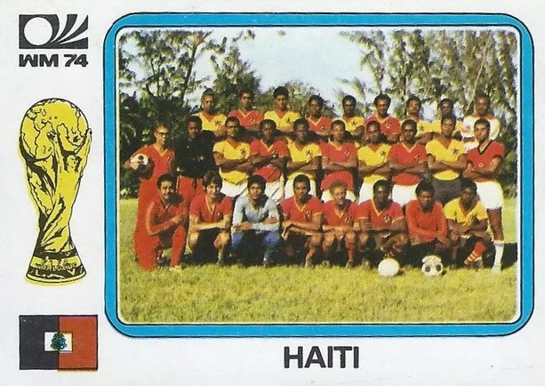 El fútbol haitiano, entre sueños y dificultades | Foto: Álbum Panini