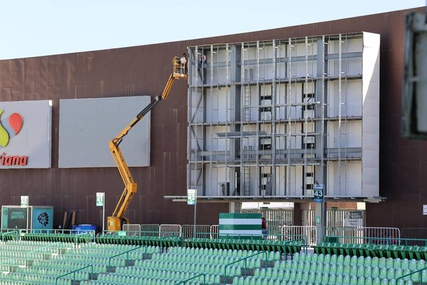 Las pantallas son renovadas en el recinto. (Foto: Cortesía)