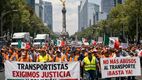 Marcha de transportistas en CDMX: conoce calles afectadas HOY 11 de marzo | Foto: IA