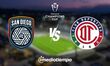 San Diego FC vs Toluca Partido de Ida de la Concachampions 2026 (FOTO: Especial)