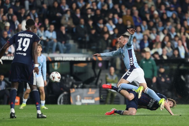 Celta y Lyon dejaron todo para la vuelta en Francia (Fotografía: EFE)