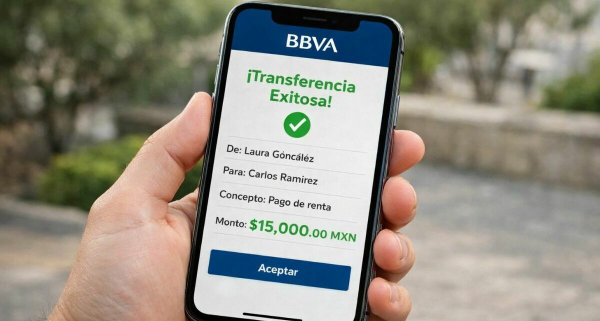 ¿Cuánto dinero puedes recibir en una transferencia en marzo? Foto: Sora IA