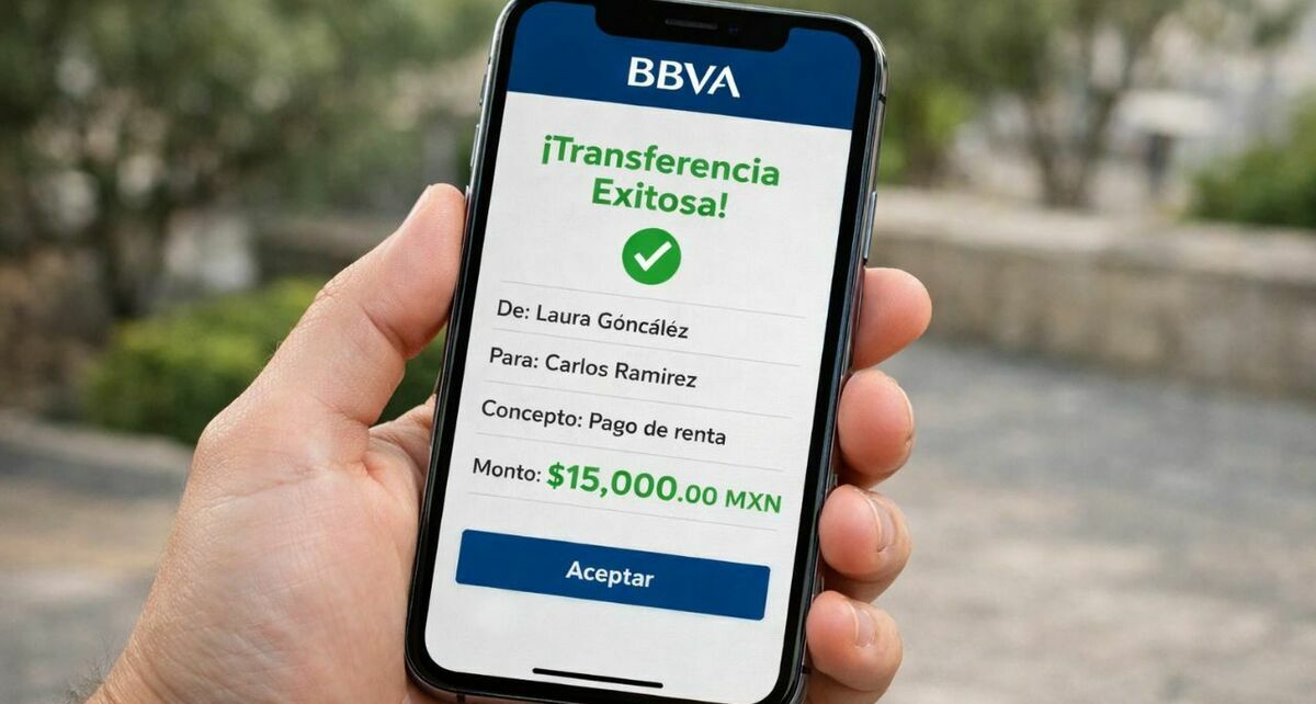 ¿Cuánto dinero puedes recibir en una transferencia en marzo? Foto: Sora IA