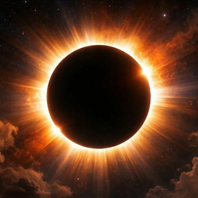 Este es el próximo eclipse solar de 2026: fecha exacta y dónde podrá verse. (FOTO): Sora IA.