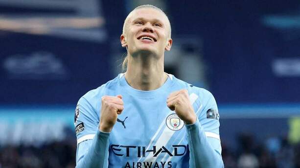 Erling Haaland cumple con su peso tras la cena de Navidad (Reuters)