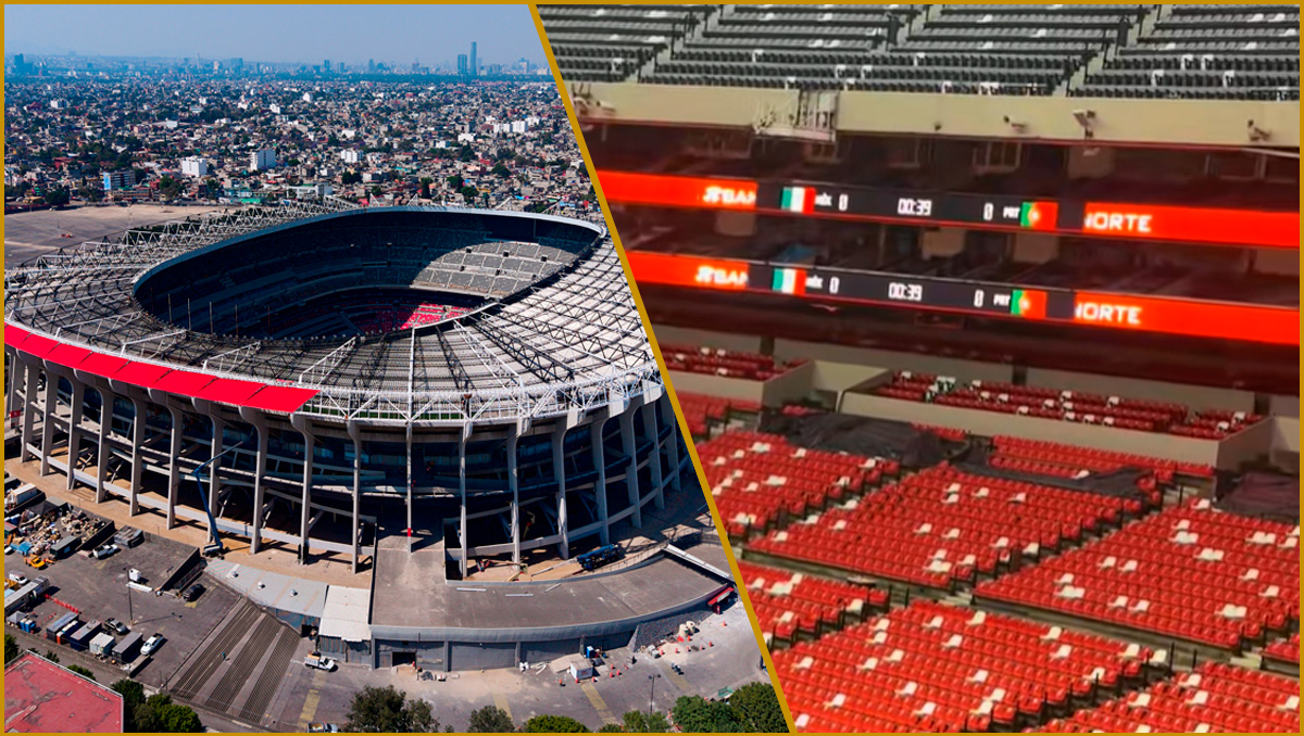 El Estadio Banorte muestra grandes avances. (Foto; Mexsport)