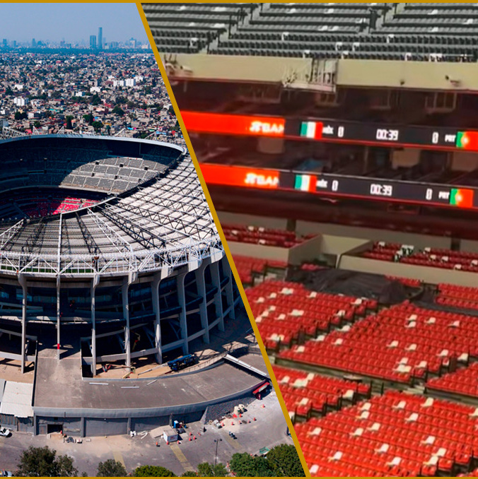 El Estadio Banorte muestra grandes avances. (Foto; Mexsport)