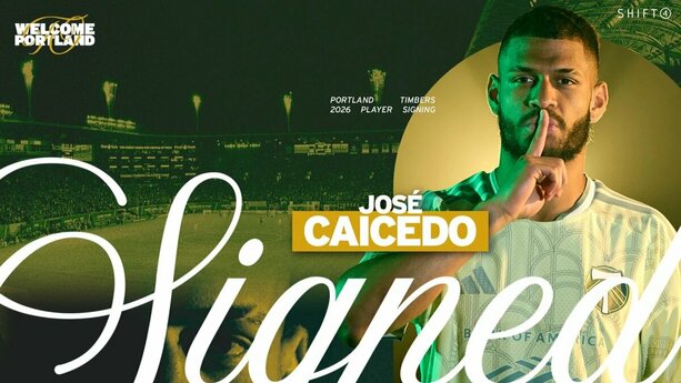 José Luis Caicedo es nuevo jugador del Portland Timbers