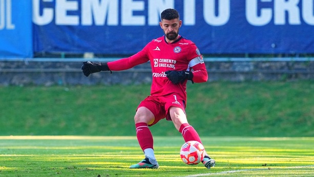 Andrés Gudiño, en un juego con Cruz Azul (Imago7)