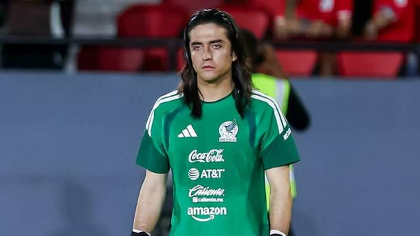 Carlos Acevedo, en la concentración del Tri / Mexsport